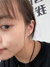 周百福轻奢一周银耳钉女耳环女款女耳坠38女神节生日礼物送女友 实拍图