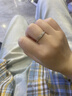 BOEAY丁达尔效应情侣对戒足银999纯银戒指女款男士钟久久求婚戒指结婚 【七仓发货/急速达】丁达尔效应戒指 实拍图