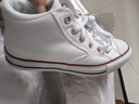匡威（Converse）官方 莫尔登All Star男女板鞋中帮帆布小白鞋A00812C A00812C 39.5 实拍图
