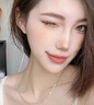 DAISY DREAM999银素链无吊坠项链女极简足银替换锁骨链万能裸链条细款颈链 【999银】45cm水波链 实拍图