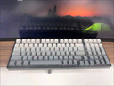 狼蛛 AULA键盘F 98三模机械键盘鼠标套装有线/蓝牙/无线键盘黑梅侧刻99键热插拔电竞游戏情侣送男友礼物键盘 渐变灰 听雨轴【三模+客制化+全键热插拔】 三模 99 实拍图