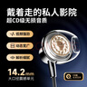 爱国者（aigo）运动蓝牙耳机挂脖式 蓝牙5.4 项圈颈挂式超长待机 狂甩不掉 适用苹果小米oppo超长续航 WP01灰黑色 实拍图