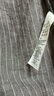 无印良品（MUJI）女式 汉麻棉轻便长裙 长半身裙女裙子 25年夏季女装 BE1VBC5S 灰色条纹 M （160/66A） 实拍图