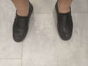 处理断码品牌真皮牛皮男士皮鞋软牛皮软底商务休闲真皮鞋 8823黑色真皮精品版 43 实拍图