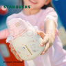 星巴克（Starbucks）萌兔款316L不锈钢双饮口杯580ml学生保温杯子水杯儿童生日礼物 实拍图