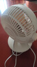 美的（Midea）【小型风扇】轻音台式桌面空气循环扇家用柔风电风扇宿舍办公迷你台扇落地扇空调伴侣 GAF18AD 实拍图