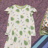 红豆儿童睡衣纯棉夏季薄空调服男女童短袖套装中大童家居服3339绿150 实拍图