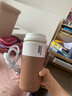 大宇（DAEWOO）便携式烧水壶 电热加热水杯 旅行电热水壶旅游保温杯恒温水壶婴儿316L不锈钢节日送礼 D20S摩卡棕 实拍图