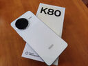 小米 REDMI K80 国家补贴 第三代骁龙 8 6550mAh大电池 澎湃OS 雪岩白 12GB+256GB 红米5G手机 实拍图
