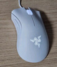 雷蛇（Razer）炼狱蝰蛇标准版有线鼠标 人体工学  电竞游戏 右手通用型 吃鸡/LOL/CS GO游戏鼠标 白色 实拍图