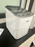 惠康制冰机小型家用宿舍学生15KG迷你寝室全自动制冰机器圆冰制作机便携把手商用奶茶咖啡冰块制冰模具 【储冰大容量】高级款+自动清洗+大小冰可调牛奶白 实拍图