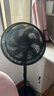 美的（Midea）【超级单品】七叶轻音立式电风扇家用柔风落地扇台式桌面小型风扇大风量节能摇头宿舍电扇 SAF30AB 实拍图