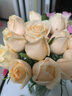 云南鲜花批发品质玫瑰百合水养鲜切花送女友生日礼物源头直发 香槟（蜜桃雪山）-20支 【任选2件—不收运費】 实拍图