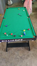 活石儿童台球桌玩具迷你小型室内家用折叠式桌球6-12岁生日新年礼物 130CM高脚可折叠【国标E1】桌面免安装 3-7-8-11-14岁男孩超大号桌球台 实拍图