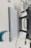 罗技（Logitech）MK245 Nano 键鼠套装 无线键鼠套装 办公键鼠套装 紧凑型 可调支架 带无线2.4G接收器 白 实拍图