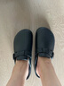 远港外穿勃肯凉拖鞋夏防滑情侣包头洞洞鞋 黑色 39-40【标准码】 实拍图