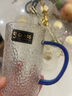 格娜斯（CRISTALGLASS）玻璃杯水杯家用套装泡茶杯喝水杯子耐高温轻奢高颜值锤纹凉水壶 实拍图