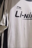 李宁短袖T恤宽松男女同款棉质圆领足球元素运动上衣AHSU657 实拍图