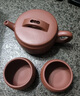 京东京造 宜兴紫砂壶手工【原矿紫泥】泡茶壶茶具 唐云石瓢壶套装 240ml 实拍图