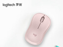 罗技（Logitech）M221轻音鼠标 无线鼠标 办公鼠标 对称鼠标 带无线微型接收器 茱萸粉 实拍图