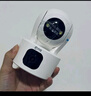 乔安双摄1000万摄像头监控无线wifi网络高清夜视监控器360度无死角带夜视全景云台家用AI监控手机远程 实拍图