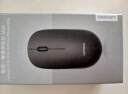 联想（Lenovo）无线蓝牙双模充电鼠标  便携办公鼠标人体工学设计 适用台式机一体机笔记本平板 M28黑色 实拍图