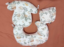 佳韵宝（Joyourbaby）婴儿定型枕0-1岁新生儿宝宝护型枕吸汗透气儿童枕头 云朵白 实拍图