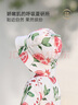 babylove婴儿帽子夏季竹棉山茶纱布外出遮阳帽男女宝宝渔夫帽清新可爱 实拍图