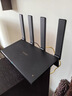 华为路由AX6 new 黑色  Wi-Fi6+ 7200Mbps 千兆路由器 家用高速全屋覆盖大户型 wifi穿墙王 实拍图