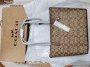 蔻驰（COACH）奢侈品TOTE女包单肩拉链托特包4455【品牌授权】送女友老婆礼物 实拍图