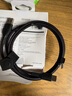 贝尔金（BELKIN）苹果数据线 PD快充 USB-A转Type-C充电线 iPhone充电线 苹果手机充电 1米编织款黑色 CAB022 实拍图