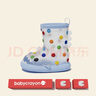 babycrayon彩虹鲨鱼儿童雨鞋女防滑防水男童女童胶鞋雨靴可爱宝宝雨鞋 晒单实拍图