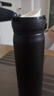 膳魔师（THERMOS）保温杯不锈钢水杯磨砂黑500ml保冷杯子便携男女士学生礼物JNL-502 实拍图