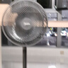 美的（Midea）【超级单品】七叶轻音立式电风扇家用柔风落地扇台式桌面小型风扇大风量节能摇头宿舍电扇 SAF30AB 实拍图