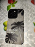 米狮苹果15手机壳绒布毛皮潮牌创意椰子树iphone15promax保护套14pro镜头全包超薄防摔 [椰树TREE] iPhone 15 Pro Max 实拍图