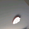 雷士（NVC）LED卧室吸顶灯护眼全光谱智能遥控房间灯云朵造型儿童房灯具 全光谱云朵-粉 32W三段调光 实拍图