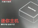 Maxtang大唐NUC锐龙5 6600H台式电脑商务办公娱乐游戏USB4双硬盘位2.5G网口WIFI6迷你组装小主机 雅致灰 准系统 实拍图