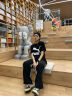 彪马（PUMA）百搭休闲短袖T恤男女情侣LOGO春夏印花运动上衣532279 白-02 XL (185/104A) 实拍图