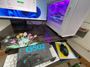 罗技（G）G502 HERO 主宰者 电竞游戏鼠标 有线鼠标 RGB炫彩灯光  机械配重竞技FPS吃鸡宏cf吃鸡鼠标 G502H+黄白贴纸+鼠标垫 实拍图
