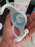 爱得利（evorie）婴儿奶瓶 宽口径双手柄带重力球Tritan奶瓶240ml 蓝(6个月+) 实拍图