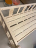 艾莎德实木拼接床加宽婴幼儿床大人可睡拼接床边小孩床延边宝宝床可调节 加厚 三面护栏+椰棕床垫+床围 200*50*40(高度可调节) 实拍图