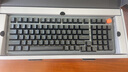 联想（Lenovo）MK9 Pro机械键盘红轴游戏键盘  无线蓝牙三模连接电竞游戏专用键盘98配列多种灯效键线分离 曜石黑 实拍图