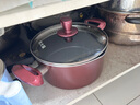 炊大皇 汤锅不粘锅 易洁煲汤炖煮熬粥汤奶锅22cm 磁炉通用 溢彩WG14320 实拍图