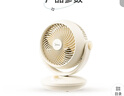 美的（Midea）【小型风扇】轻音台式桌面空气循环扇家用柔风电风扇宿舍办公迷你台扇落地扇空调伴侣 GAF18AD 实拍图