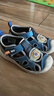 江博士夏季男女童舒适休闲宝宝学步鞋透气幼儿童鞋 潮流百搭儿童凉鞋 蓝/黑 27 脚长约16.5-17.1 实拍图