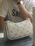 Kappa卡帕 新款正品女士时尚设计感腋下包手提包韩版百搭单肩包 米奶咖 实拍图