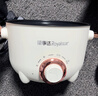 荣事达（Royalstar）火锅专用锅电煮锅电火锅电热锅蒸煮一体电蒸锅 宿舍小火锅多功能小电锅 家用煎涮一体不粘锅 2L 【加厚压铸内胆】(1-2人) 实拍图