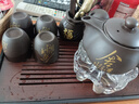 正扬紫砂茶具小套装家用功夫茶杯茶壶泡茶器全套办公室客厅喝茶盘整套 紫砂/龙壶（舍得）+六杯+福猪/茶道+长琴胡黑 实拍图