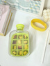 京东京造 冰壶 COOL爽冰壶制冰模具制冰盒配吸管绑带（绿色）500ml 实拍图