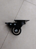GKG万向轮轮子重型带轴刹车消音滑轮转家用家具定向脚轮手推板车拖车 1.5寸万向带刹车轮 实拍图